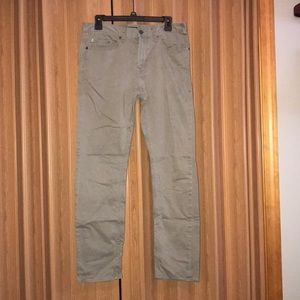 Banana republic gray khaki